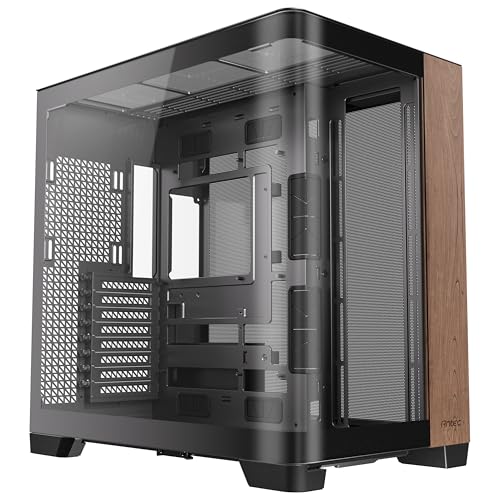 ANTEC C8 CURVE WOOD FULL TOWER E-ATX TEMPERED GLASS -  2 YRS WARRANTY.