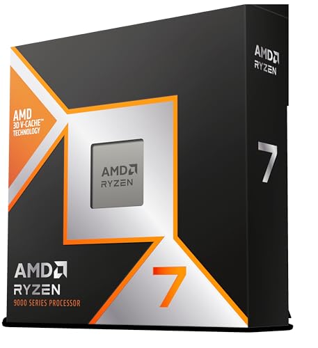 AMD RYZEN 7 9800X3D 8-CORE PROC RADEON GRAPHICS MULTI 4 (Like New)