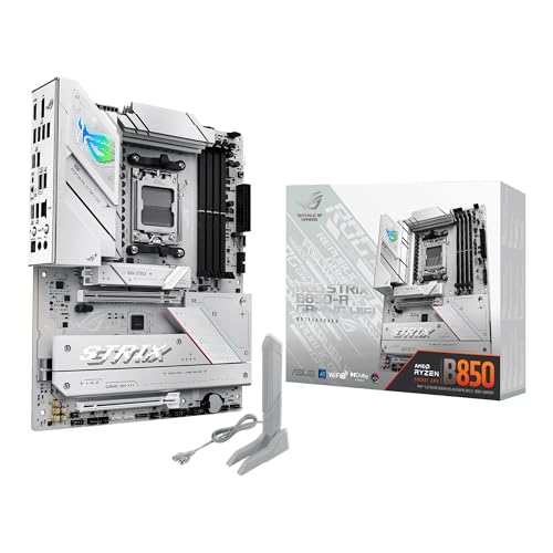 ASUS ROG STRIX B850-A GAMING WIFI AMD RYZEN 9000 -  8000 AND 7000 SERIES AM5 DDR5