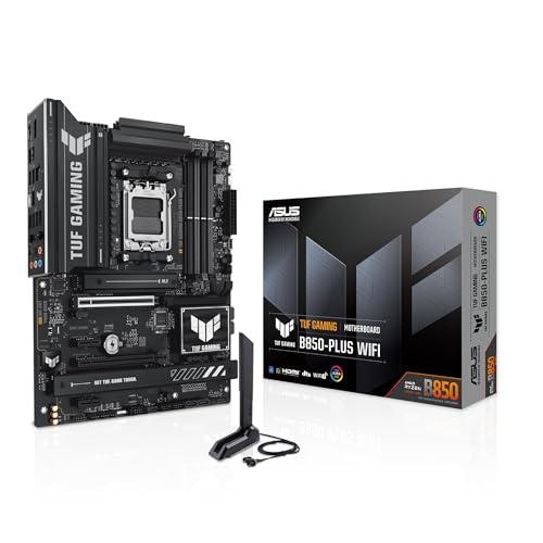 ASUS TUF GAMING B850-PLUS WIFI AMD RYZEN 9000 -  8000 AND 7000 SERIES AM5 DDR5 192