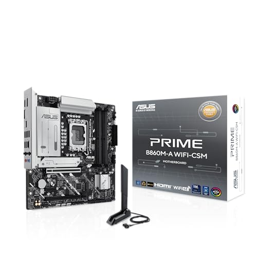 ASUS MOTHERBOARD PRIME B860M-A WIFI-CSM B860 LGA1851 192GB DDR5 ATX RETAIL