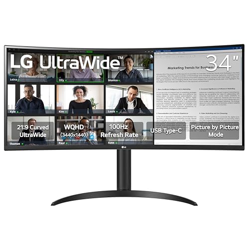 LG 34 -  34WR55QK-B MONITOR