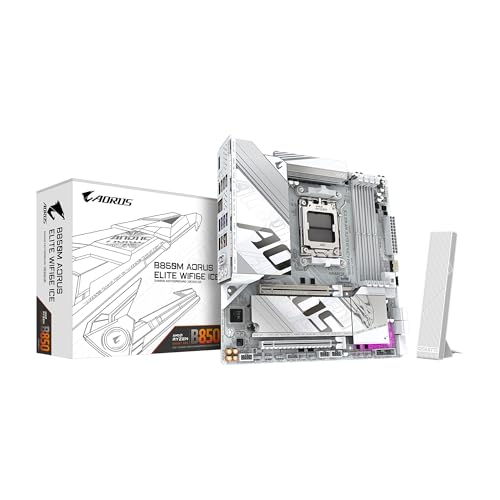 GIGABYTE MB B850M A ELT WF6E ICE B850 LGA1718 MAX192GB DDR5 M-ATX RETAIL