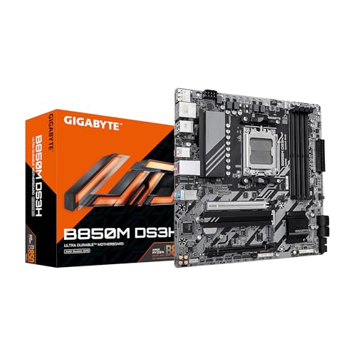 GIGABYTE MB B850M DS3H B850 LGA1718 MAX192GB DDR5 M-ATX RETAIL
