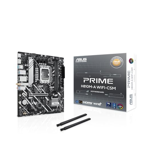 ASUS MB PRIME H810M-A WIFI-CSM H810 LGA1851 MAX.96GB DDR5 MICRO-ATX RETAIL