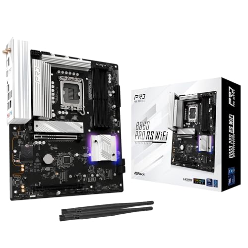 ASROCK MB B860 PRO RS WIFI B860 LGA1851 MAX256GB DDR5 ATX RETAIL