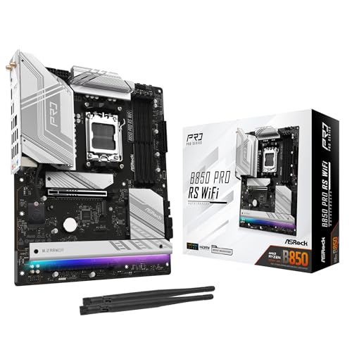 ASROCK MB B850 PRO RS WIFI AMD B850 AM5 MAX256GB DDR5 ATX RETAIL