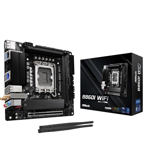 ASROCK MB B860I WIFI B860 LGA1851 MAX128GB DDR5 MINI-ITX RETAIL