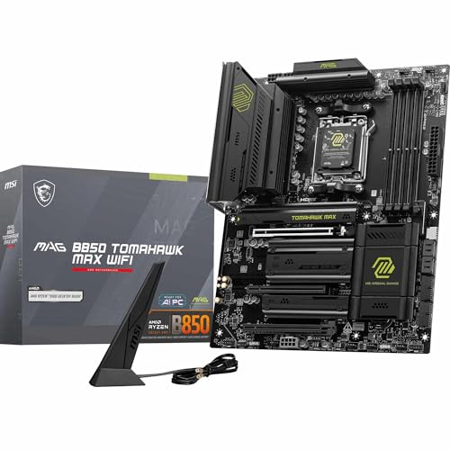 MSI MB MAG B850 TOMAHAWK MAX WIFI B850 AM5 MAX256GB DDR5 ATX RETAIL