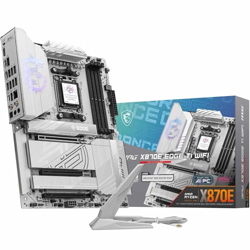 MSI MB MPG X870E EDGE TI WIFI X870E AM5 MAX256GB DDR5 ATX RETAIL (Like New)