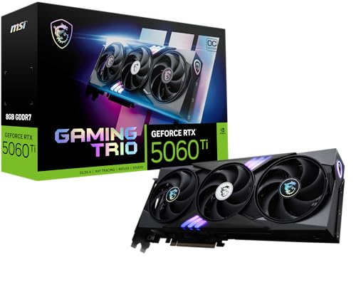 MSI VCX RTX 5060 TI 8G GAMING TRIO OC 8GB GDDR7 128B RETAIL