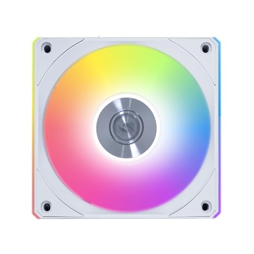 LIAN-LI FAN 12CL1W1W FDB 1XFAN W O FAN CONTROLLER WHITE RETAIL