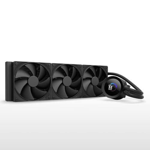 NZXT FAN RL-KN360-B2 KRAKEN PLUS 360 V2 BLACK AIO LIQUID COOLER RETAIL