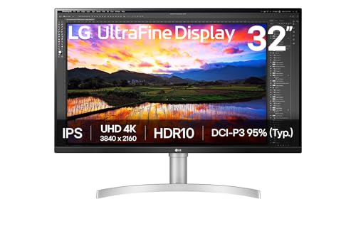 LG MN 32UN650K-W 32 IPS UHD 3840X2160 16:9 5MS 60HZ DP HDMI SPEAKER WHITE RTL