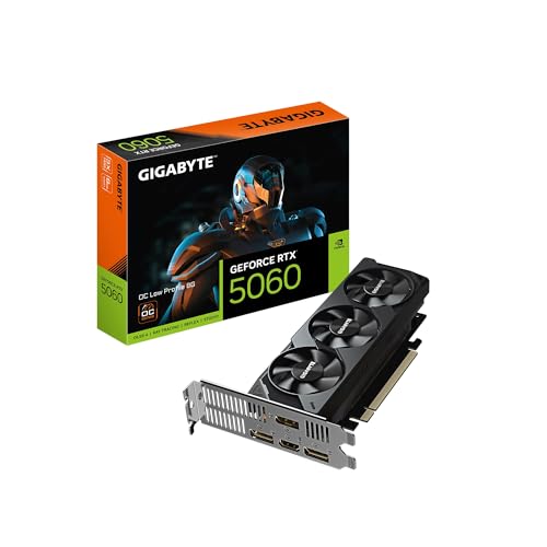 GIGABYTE VCX GV-N5060OC-8GL GEFORCE RTX 5060 OC LOW PROFILE 8G GDDR7 128B ATX
