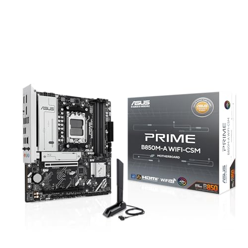 ASUS MB PRIME B850M-A WIFI-CSM AMD B850 AM5 MAX.256GB DDR5 MATX RETAIL
