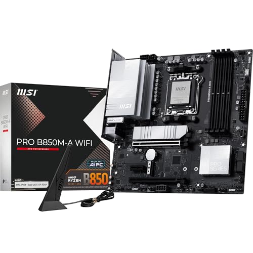 MSI MB PRO B850M-A WIFI AMD B850 AM5 MAX.128GB DDR5 MATX RETAIL