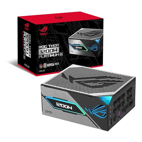 ASUS PS ROG-THOR-1200P3-GAMING 1200W 80+PLATINUM ATX12V APFC ARGB RETAIL