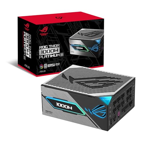 ASUS PS ROG-THOR-1000P3-GAMING 1000W 80+PLATINUM ATX12V APFC ARGB RETAIL