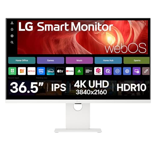 LG MN 37U730SA-W 37 IPS 3840X2160 16:9 5MS 60HZ WHITE RETAIL (Like New)