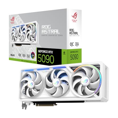 ASUS VCX ROG-ASTRA-RTX5090-O32G-WH GEFORCE RTX 5090 WHITE OC 32GB GDDR7 RETAIL
