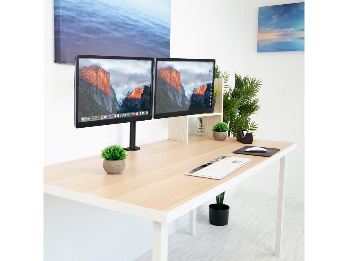 MOUNT-IT DUAL MOUNT DESK STAND