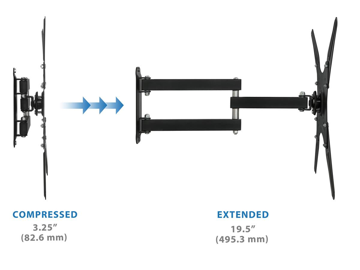 MOUNT-IT FULL MOTION TV WALL MOUNT