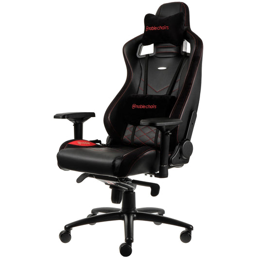 EPIC Gaming Chair - black/red - PU Leath