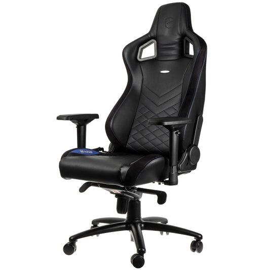 EPIC Gaming Chair - black/blue - PU Leat