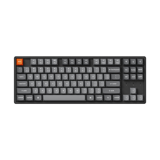 K8 Max - Aluminum RGB -  Red Switch