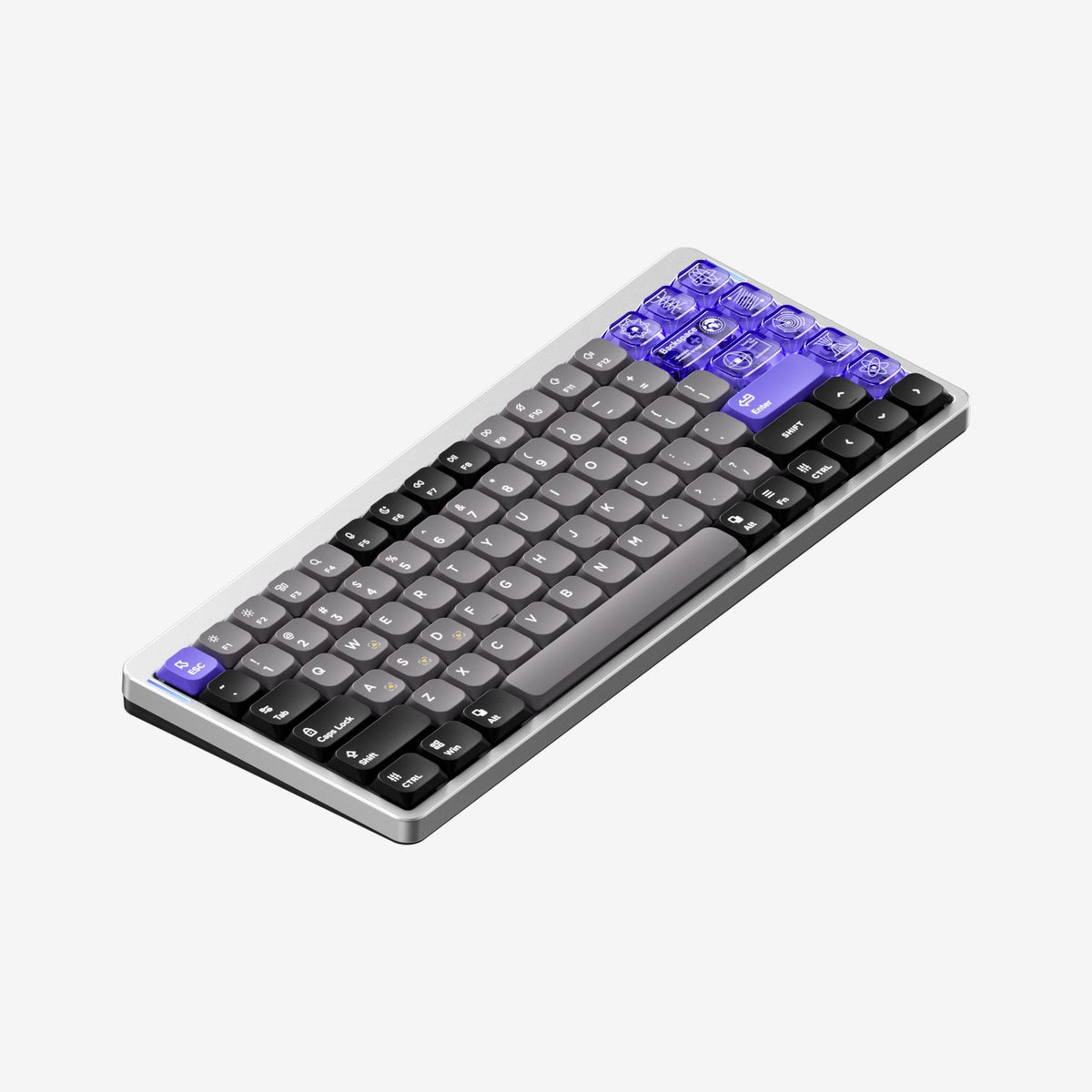 Air75 HE - Silver - Low Profile Magnetic