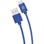 ONE SOURCE DISTICOR Oset 10Ft Braided Lightning Usb Cable Blue, 1 Each