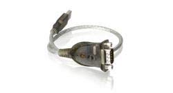 IOGEAR GUC232A USB-A TO DB9-MALE ADAPTER CABLE, 16"