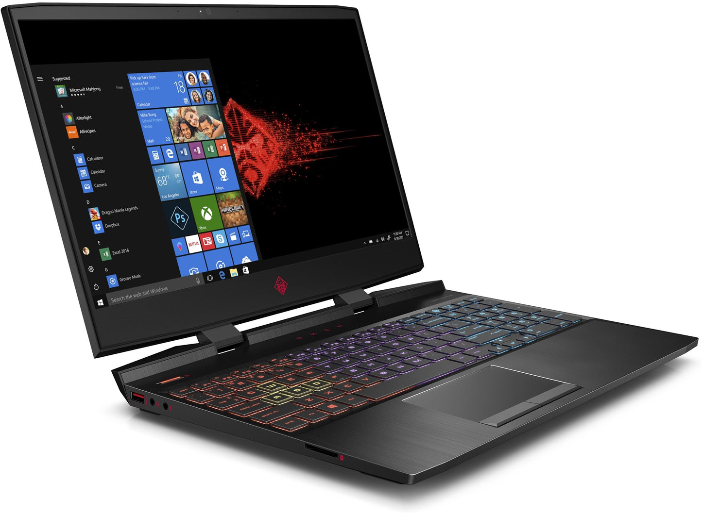 HP Omen Laptop Intel Core I9 2.4ghz 16GB RAM 512GB SSD + 1TB HDD Geforce RTX 2080 Super 8GB - Windows 10 Home 64-bit Candian English / French Biligual Keyboard