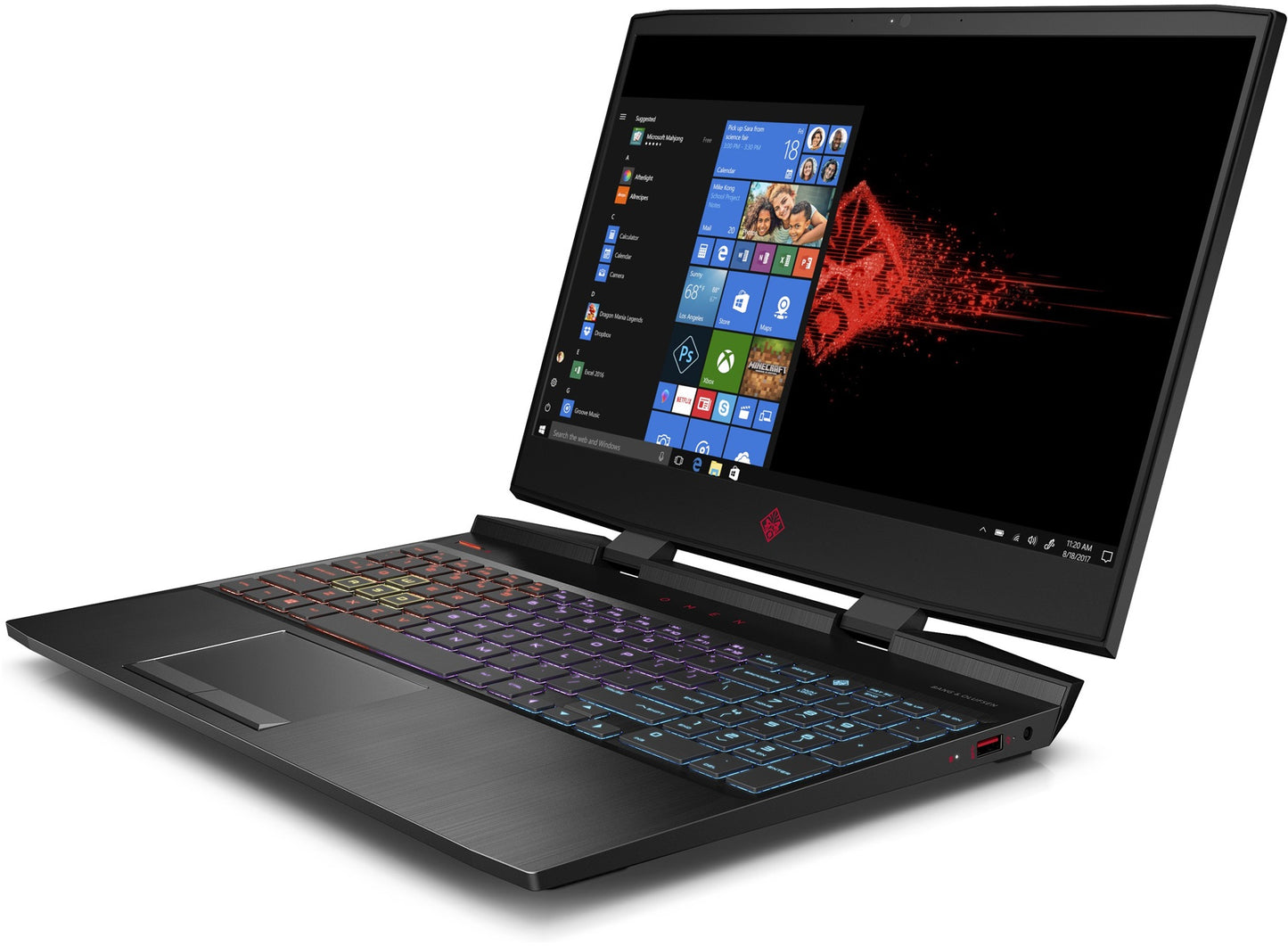 HP Omen Laptop Intel Core I9 2.4ghz 16GB RAM 512GB SSD + 1TB HDD Geforce RTX 2080 Super 8GB - Windows 10 Home 64-bit Candian English / French Biligual Keyboard