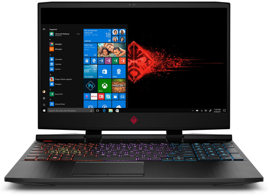 HP Omen Laptop Intel Core I9 2.4ghz 16GB RAM 512GB SSD + 1TB HDD Geforce RTX 2080 Super 8GB - Windows 10 Home 64-bit Candian English / French Biligual Keyboard