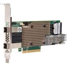 LSI Logic Broadcom MegaRAID SAS 9380-8i8e - Storage Controller (RAID) - 8 Channel - SATA/SAS 12Gb/s Low Profile - 1200 MBps - RAID 0, 1, 5, 6, 10, 50, JBOD, 60 - PCIe 3.0 x 8