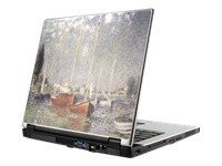 Manhattan Monet: Red Boats Laptop Skin
