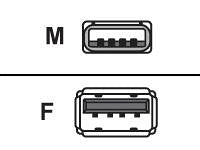 APC 19005-10 10' USB Ext Cable A A