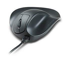 Hippus XS2WB Wired Light Click HandShoe Mouse (Right Hand, Extra Small, Black)
