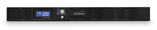 CyberPower PR1000LCDRM1U Smart App Sinewave UPS System, 1000VA/750W, 6 Outlets, AVR, 1U Rackmount