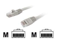StarTech.com Cat5e Ethernet Cable - 7 ft - Gray- Patch Cable - Snagless Cat5e Cable - Short Network Cable - Ethernet Cord - Cat 5e Cable - 7ft