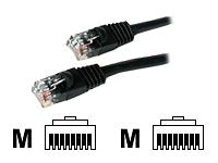 StarTech.com 45PATCH15BK Black Snagless RJ45 UTP Cat 5e Patch Cable, 15-Feet