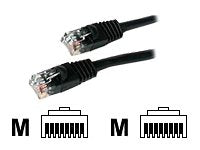 StarTech.com 45PATCH6BK Snagless RJ45 UTP Cat 5e Patch Cable, 6-Feet (Black)
