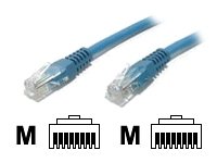 StarTech.com M45PATCH12BL Molded RJ45 UTP Cat 5e Patch Cable, 12-Feet (Blue)