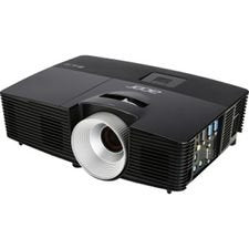 Acer P1283 DLP Projector, 3D ready, 1024x768 Resolution, 17000:1 Contrast Ratio, 3000 Lumens, S-video-HDMI-USB Mini-B