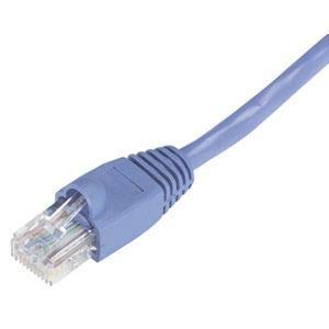 BLACK BOX NETWORK SRV - GigaTrue CAT6 Component 550-MHz Patch Cable Molded Boots Straight-Pinned Purple