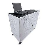 Bretford Laptop Storage Cart LAP24EULBA-GM - Notebook cart