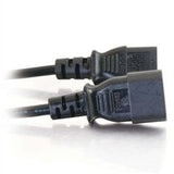 Cables To Go 03140 18 AWG Computer Power Cord Extension IEC320C13 to IEC320C14, 1 Feet/0.30 Meters (Black)