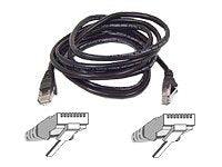 Belkin Components 6ft CAT5E Black Patch Cord Snagless